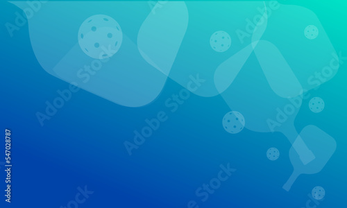 Cool editable vector background of pickleball great for your graphic resources