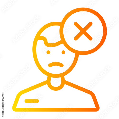 fired gradient icon