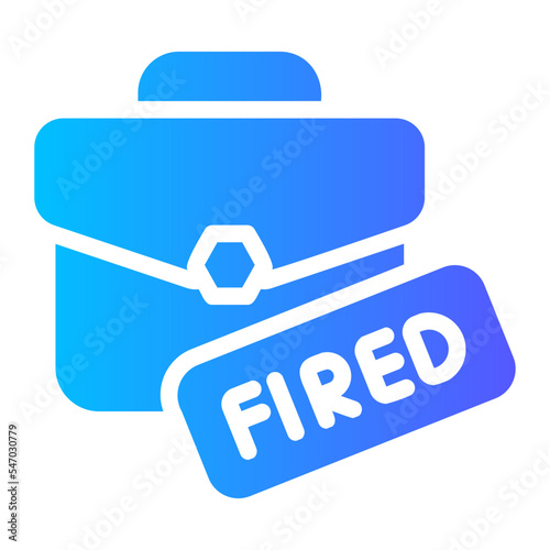 fired gradient icon