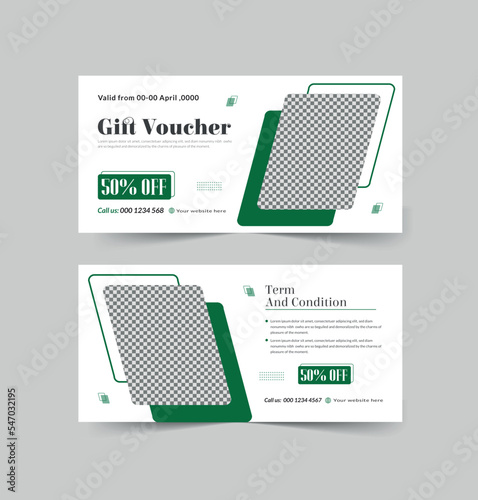 Restaurant Food Voucher, Food Gift Voucher, Restaurant Gift Voucher, Coupon Template