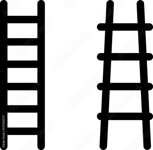 ladder icon set icon illustration on white bckground..eps

