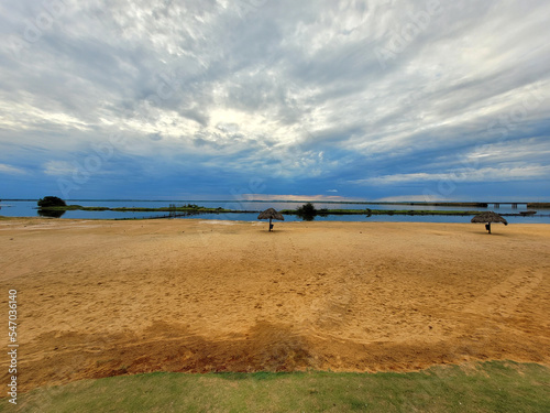 Graciosa beach in Palmas, Tocantins - Brazil.