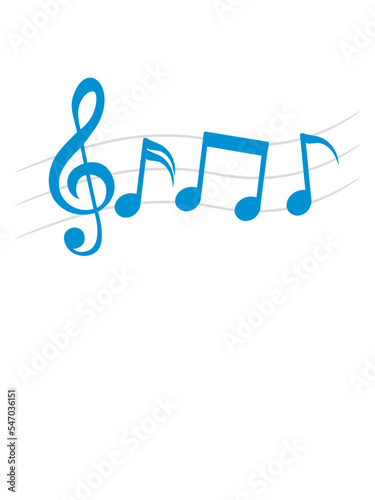Logo Symbole Musik Noten 