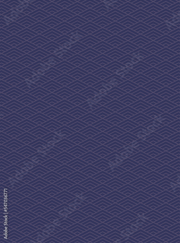 Wallpaper Mural 紺色の和柄の背景素材 Torontodigital.ca