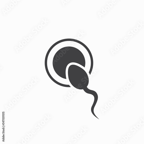 illustration of female fertility, vector art.