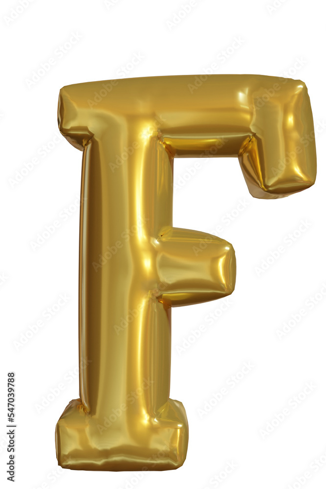 gold ballon 3d rendering upercase english alphabet text gold ballon 3d rendering upercase english alphabet text