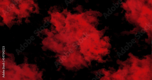 red fire flame smoke dark cloud watercolor background