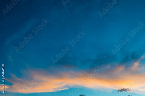 Hawaii sunset sky pre twilight