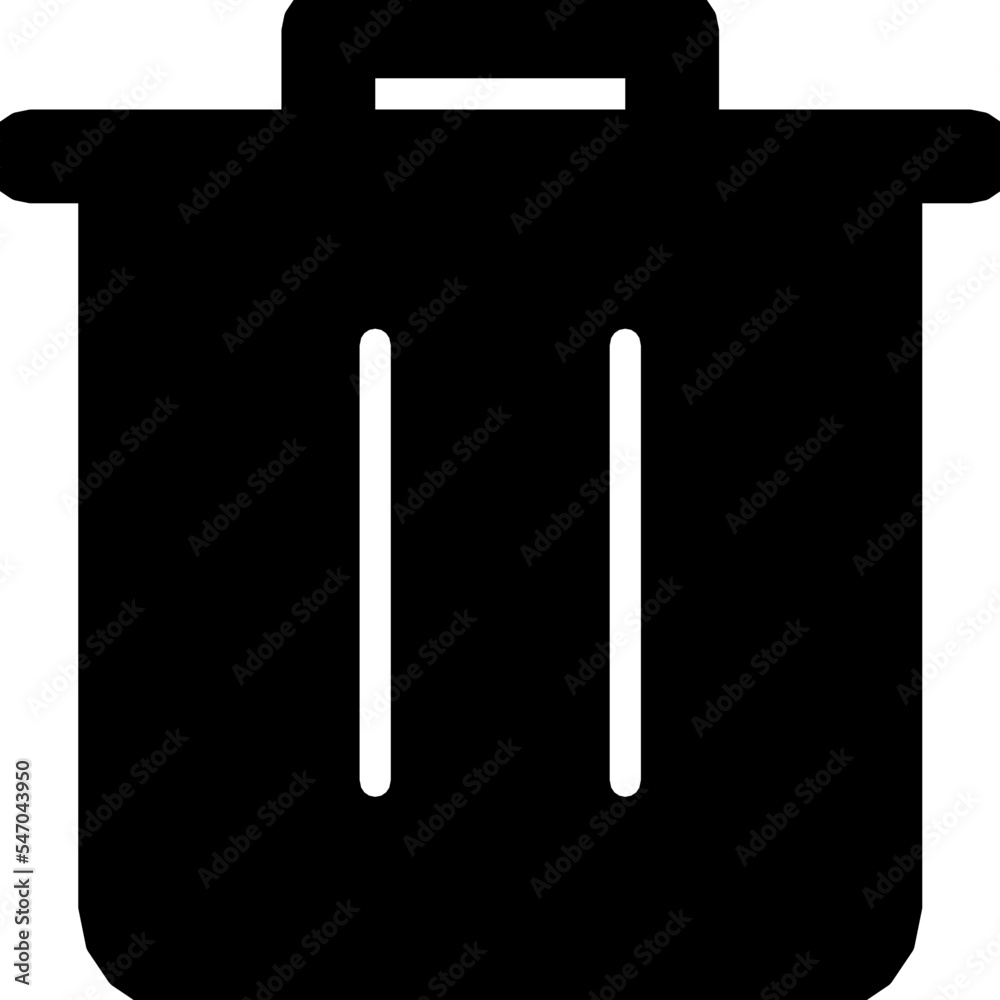 trash glyph icon trash glyph icon