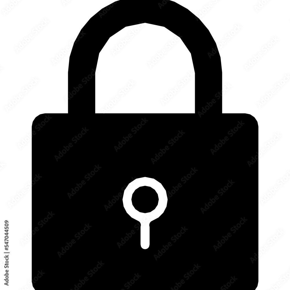 lock glyph icon lock glyph icon