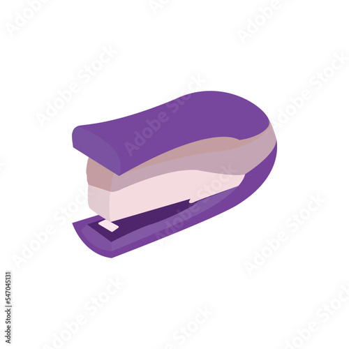 Colorful mini stapler vector design.
