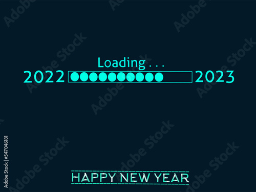 Loading Bar New Year 2023