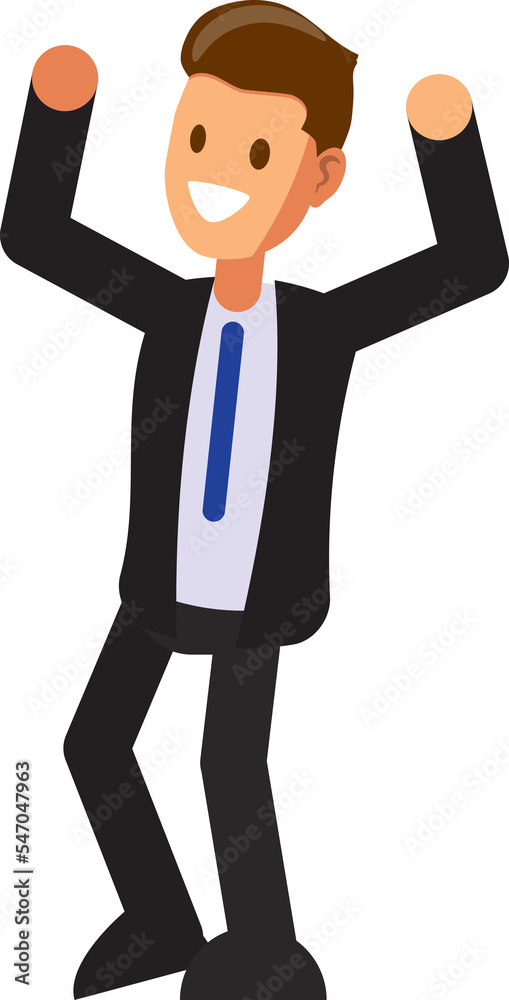 Businessman character In the office set ,Vector illustration Businessman character In the office set ,Vector illustration