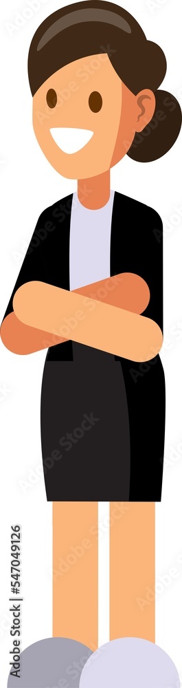 Businesswoman character In the office set ,Vector illustration Businesswoman character In the office set ,Vector illustration