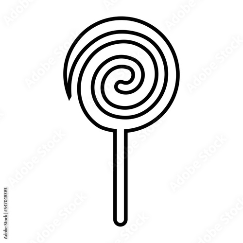 Candy, lolipop, sweats icon