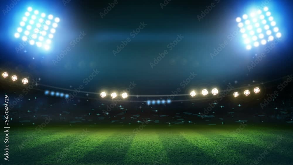 lights at night and stadium 3d render lights at night and stadium 3d render
