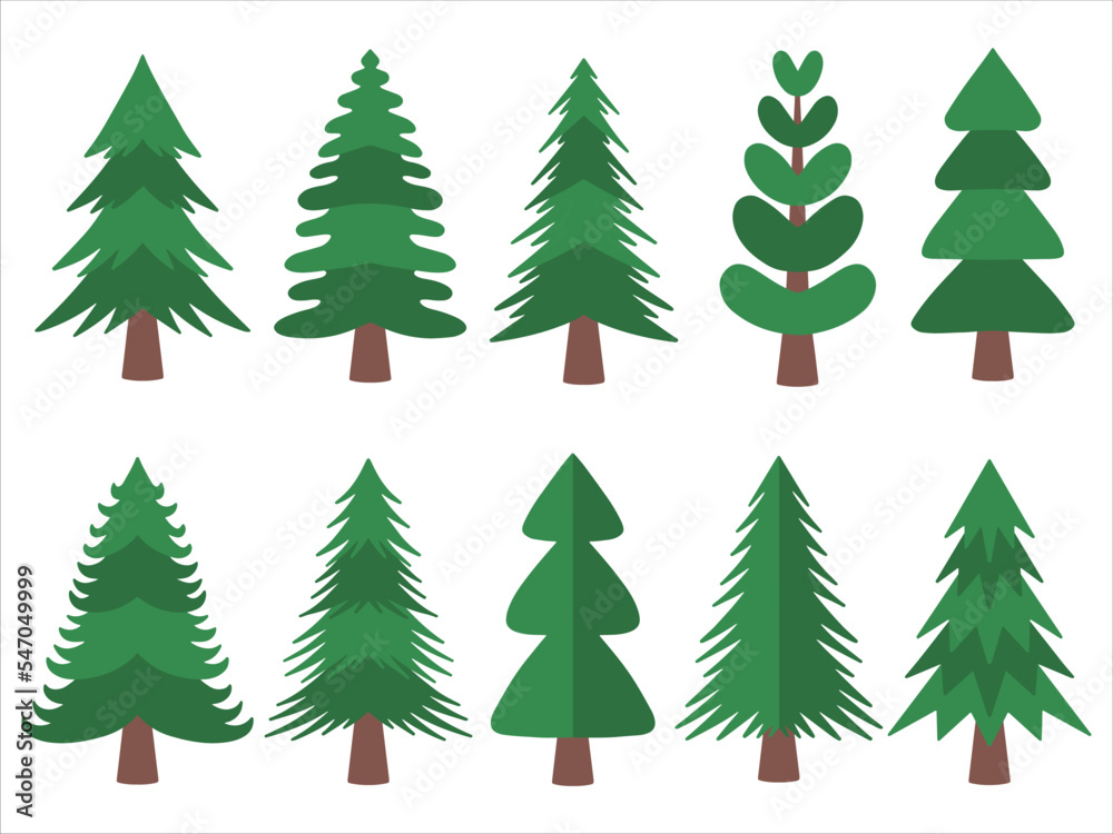 Pine Christmas Tree Clip Art
