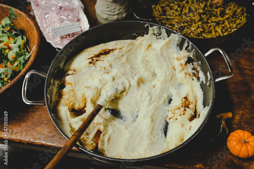 Quadro su tela Mashed Potatoes