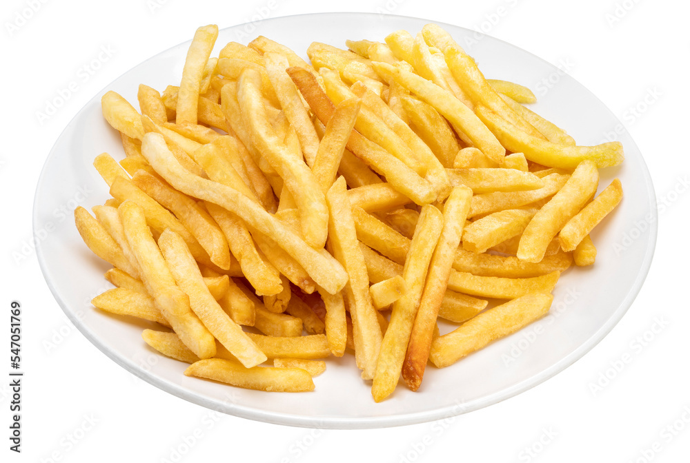 French fries on white background, French fries in white dish PNG File. French fries on white background, French fries in white dish PNG File.