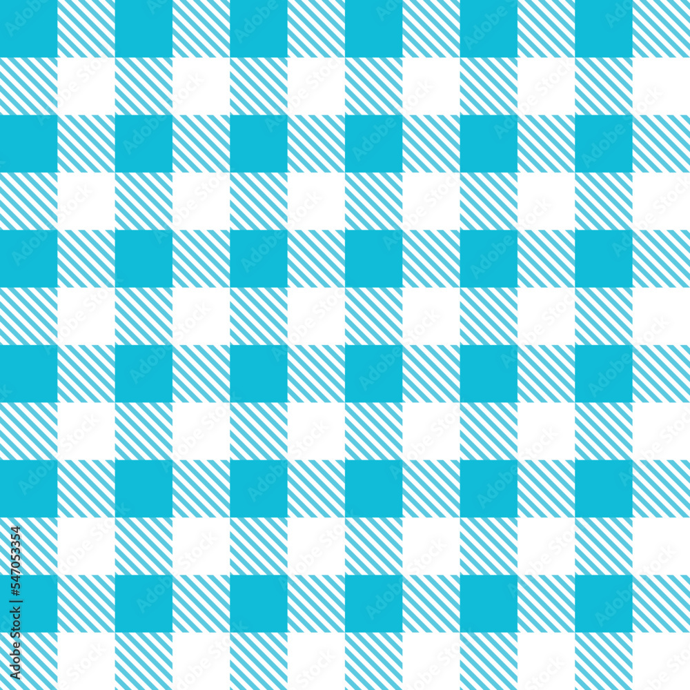 Blue Beach checkered background, plaid texture seamless pattern fabric checkered background, gingham background