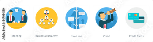 meeting, business hierarchy