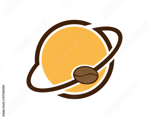 Planetary ring with coffee bean