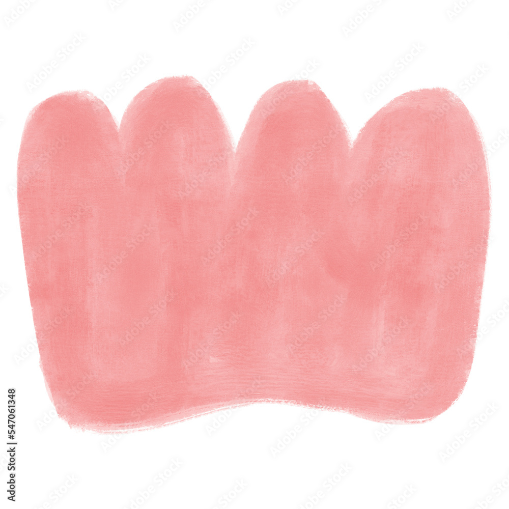 Watercolor Abstract Blob Shape Watercolor Abstract Blob Shape
