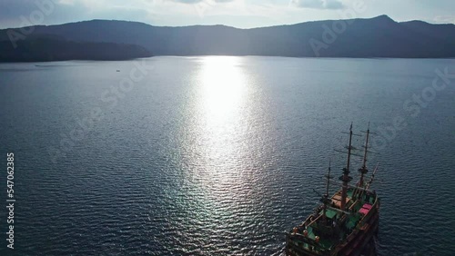 芦ノ湖 ドローン空撮動画