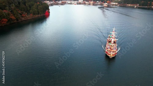 芦ノ湖 ドローン空撮動画