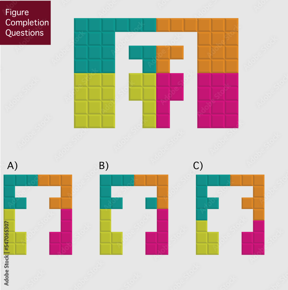Mind game, Brain questions - IQ TEST, Visual intelligence questions, Find the missing part. Mind game, Brain questions - IQ TEST, Visual intelligence questions, Find the missing part.