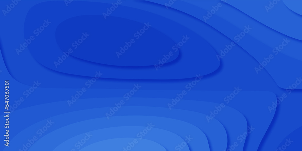 Obraz premium Abstract blue papercut out background texture design. For web, wall paper, brochure and other pattern designs. green abstract multi-layer 3d seamless background. 