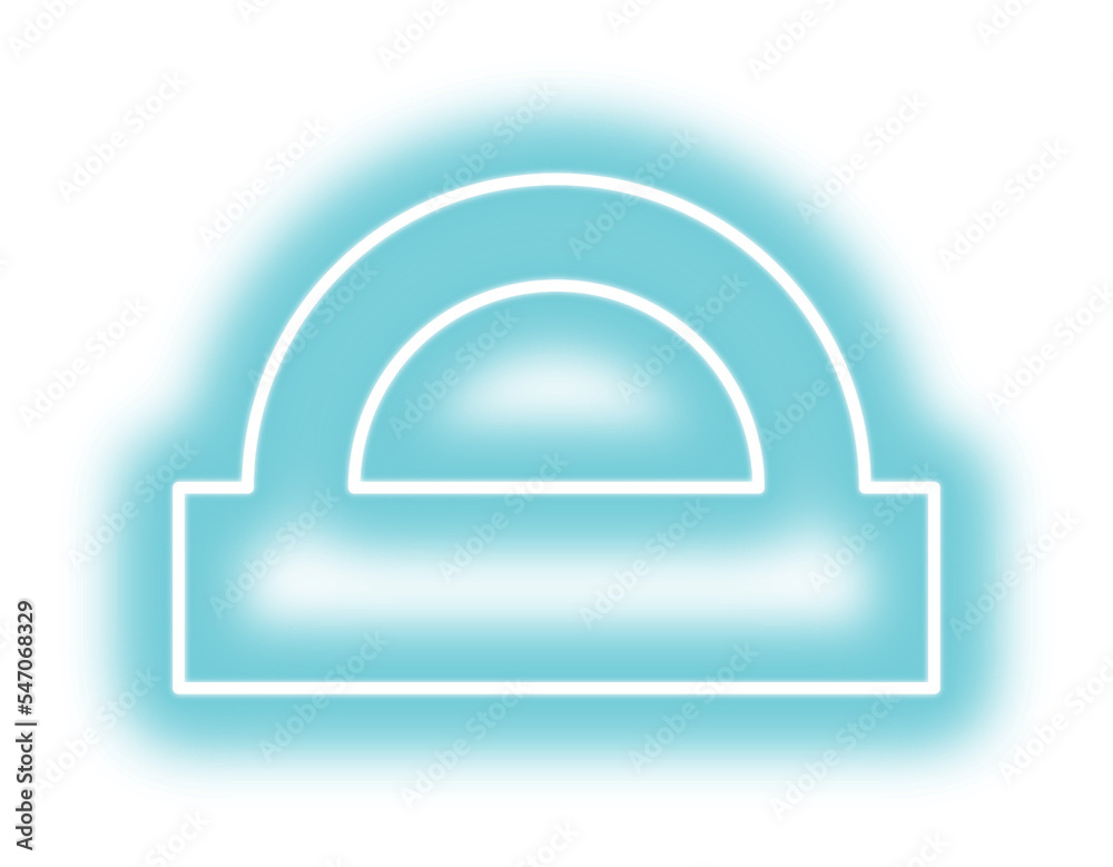 Blue Ruler Neon 05 Blue Ruler Neon 05
