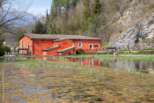 old mill in Posta Fibreno nature reserve (Frosinone)