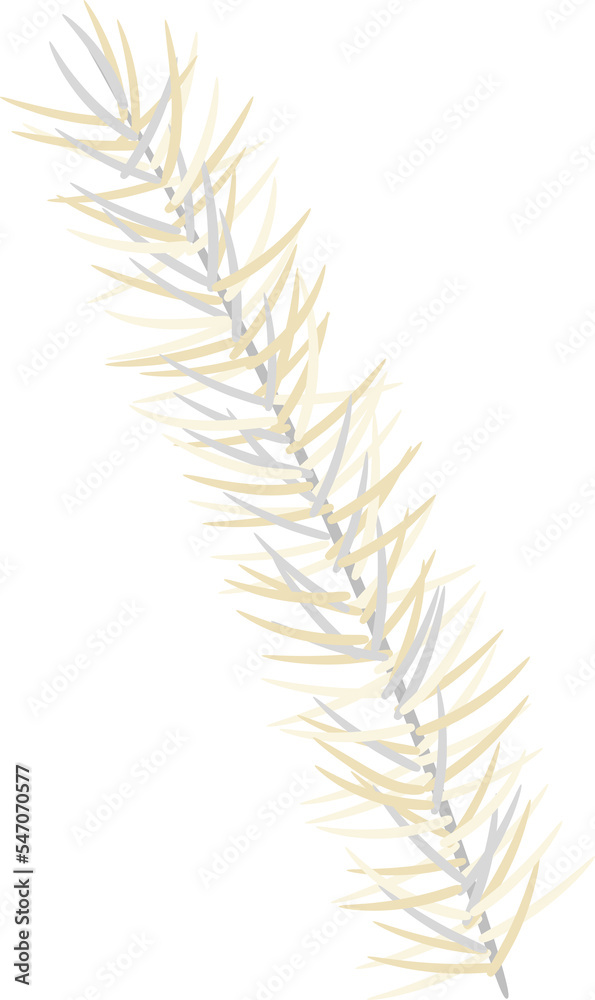 3D pine leaves 3D pine leaves
