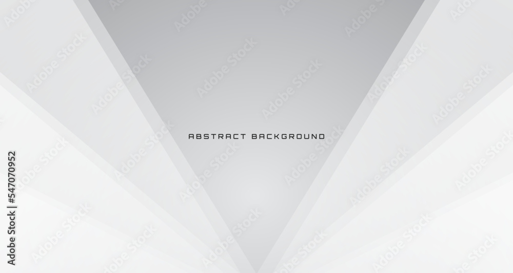 3D white techno abstract background overlap layer on bright space with lines effect decoration. Graphic design element cutout style concept for banner, flyer, card, brochure cover, or landing page