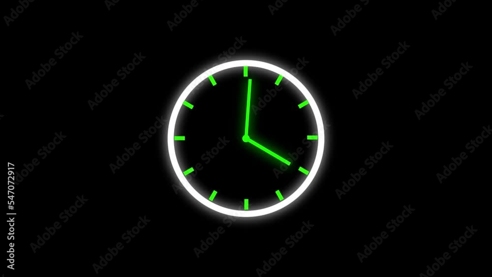earth clock. clock abstract cyan color digital clock animation on black background. time clock animation in 12 hour. earth clock. clock abstract cyan color digital clock animation on black background. time clock animation in 12 hour.