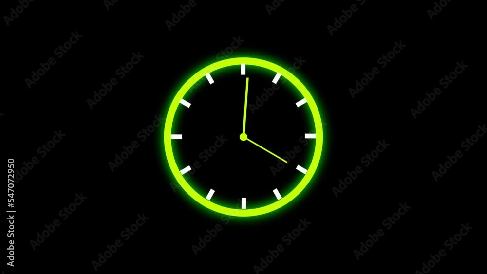 earth clock. clock abstract cyan color digital clock animation on black background. time clock animation in 12 hour. earth clock. clock abstract cyan color digital clock animation on black background. time clock animation in 12 hour.