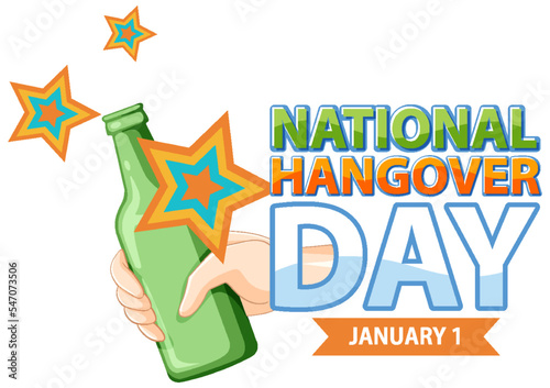 National hangover day January icon