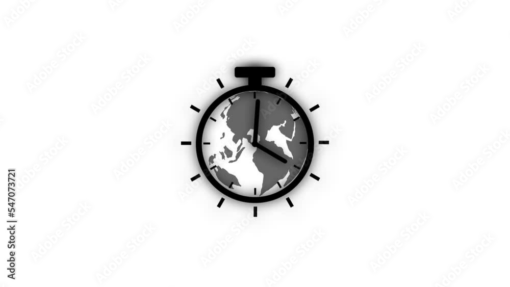 earth clock. clock abstract cyan color digital clock animation on black background. time clock animation in 12 hour. earth clock. clock abstract cyan color digital clock animation on black background. time clock animation in 12 hour.