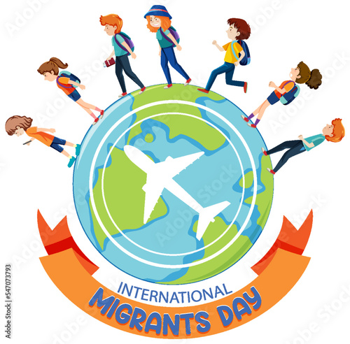 International Migrants Day Banner Design