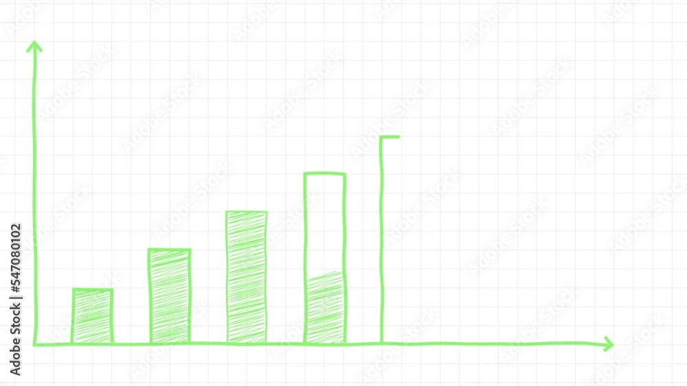 growth marketing graph stock technology teamwork in 4k backgrounds ...