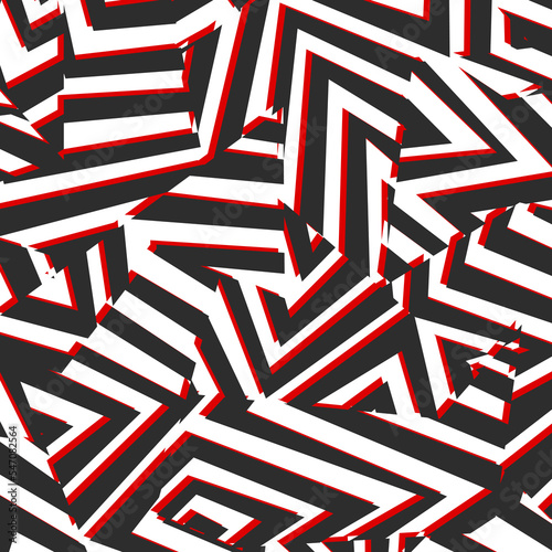 Abstract background with maze camouflage pattern