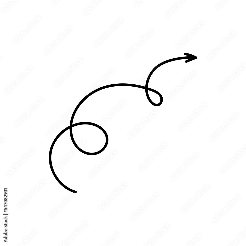 Black writhing and twisting arrows icon set. Signpost movement and minimalistic distance symbol with outline design for graphic vector decor Black writhing and twisting arrows icon set. Signpost movement and minimalistic distance symbol with outline design for graphic vector decor