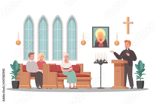 Christian Church Cartoon