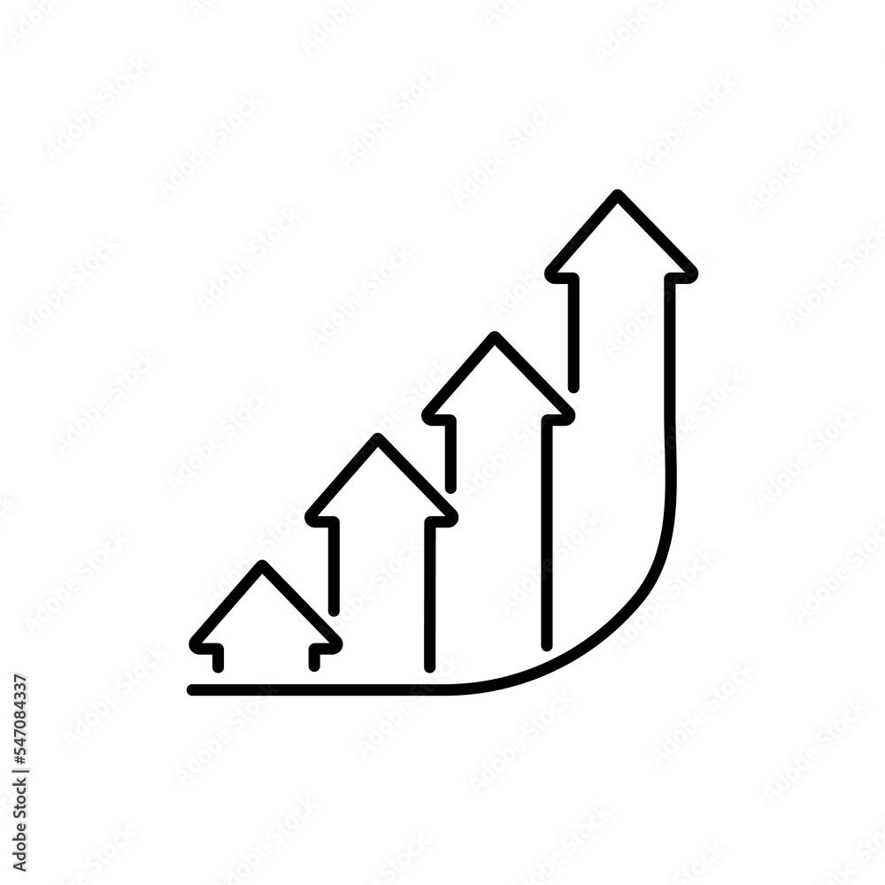 graph diagram chart icon growth increase decrease up down graph diagram chart icon growth increase decrease up down