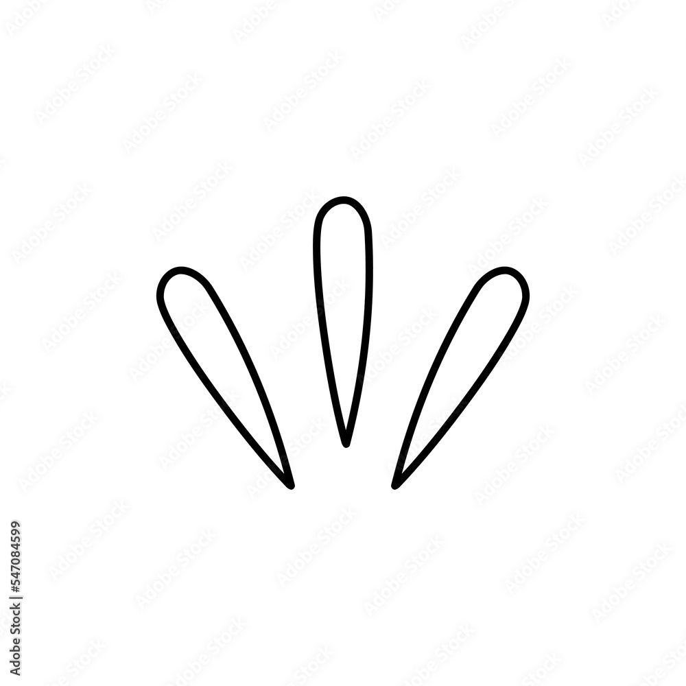 Anxiety symbols hand drawn icon set. Stress and dumbfounded line effects with amazement and vector fright Anxiety symbols hand drawn icon set. Stress and dumbfounded line effects with amazement and vector fright