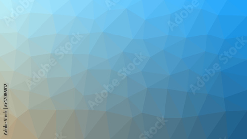 Poligonal mosaic abstract blue background