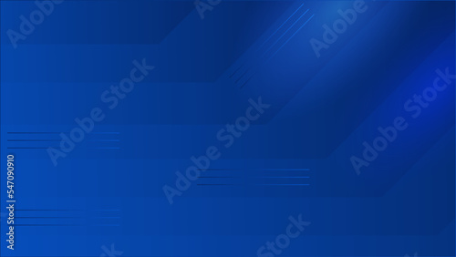 Wallpaper Mural Abstract blue panoramic background made of triangles - Vector Torontodigital.ca