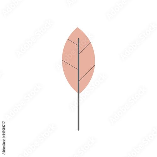 Minimal trees, Flat design