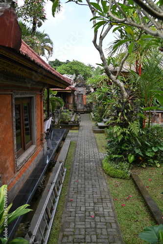 Bali, Indonesia - November 7, 2022: The Streets of Seminyak, Canggu, Kuta and Ubud